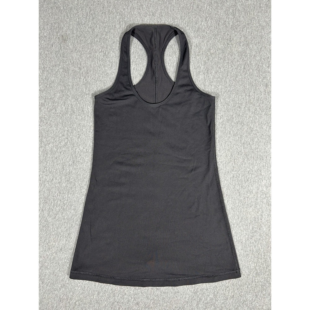 Lululemon Swiftly Tech Racerback Tank Black Built-In Bra Women's 6